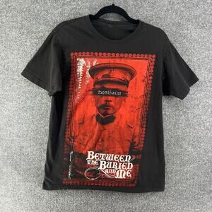 Between The Buried And Me Shirt Adult Small Black T-shirt Band Tee Rock Mens